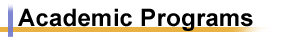 Academic Programs
