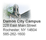 Damon City Campus, 228 E. Main St, Rochester, NY 14604, Phone: 716-262-1600