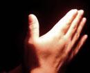 hands in prayer