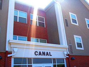 Exterior of Canal Hall