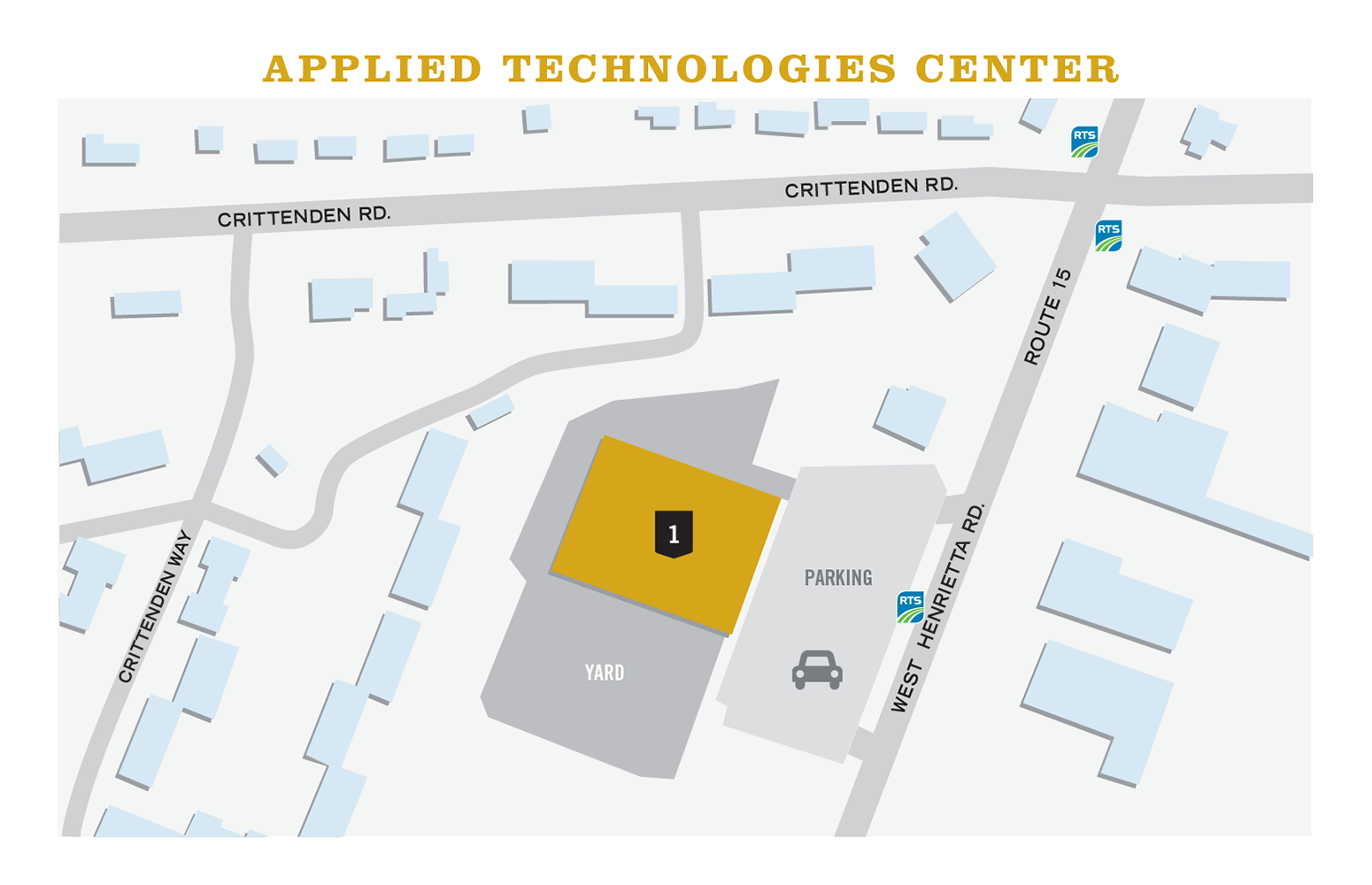 Map of MCC's Applied Technologies Center