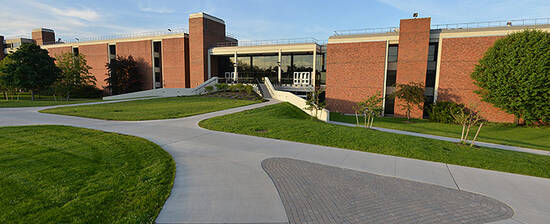Front entrance on the Brighton campus of the Monroe Community College