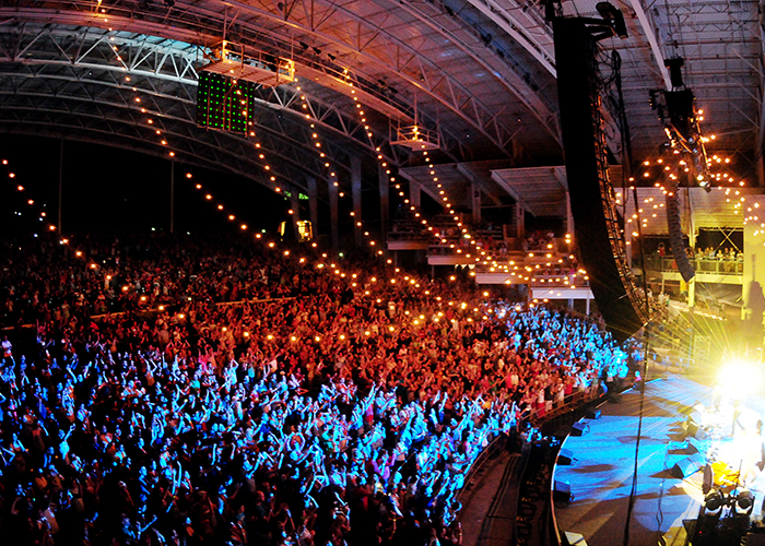 CMAC Concert Audience at Night