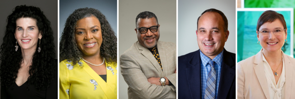 MCC Alumni Hall of Fame of 2026: LaShay D. Harris ’03, Rev. Julius D. Jackson, Jr. ’96, Mark J. Pastorella ’90, and Kristin M. Scheible ’91, M.D.