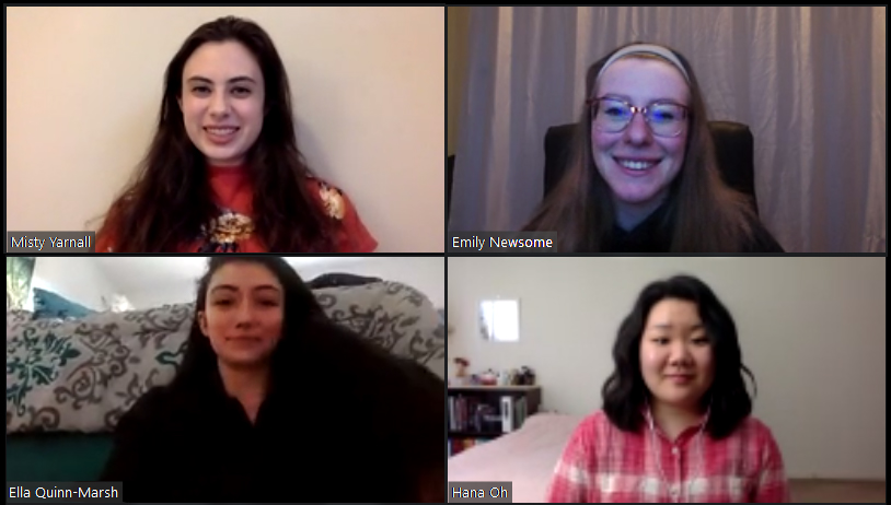 Four Student Playwright Winners of 2020