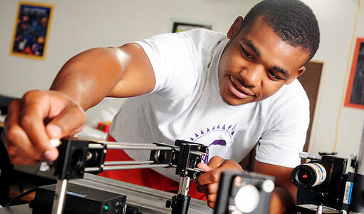 Student aligning optical systems