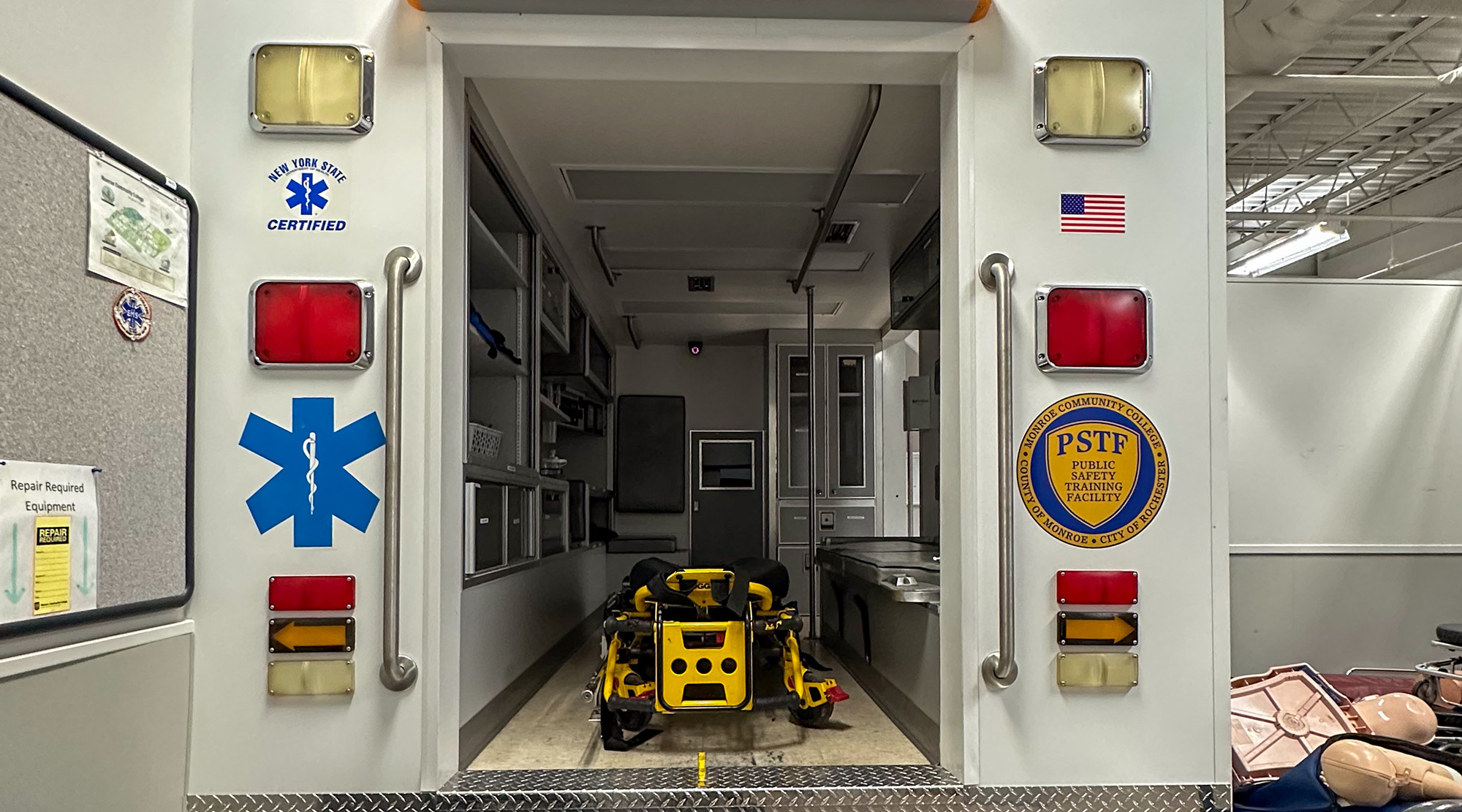an ems vehicle