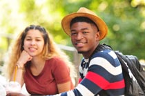 Students at Table