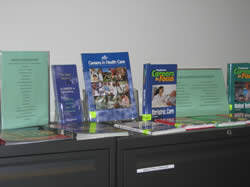 Photo of Career Library reference materials