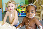 Children messy