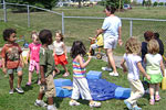 Children playing outside