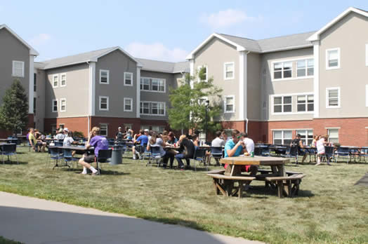 fall move-in barbecue