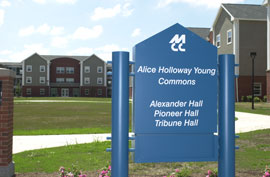Welcome sign