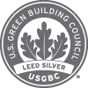 LEED silver plaque