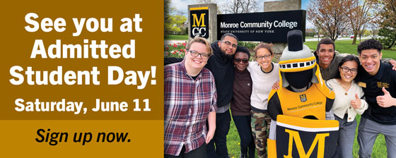 See you at Admitted Student Day! Saturday June 11 - Sign up now.