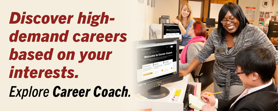 Discover high-demand careers based on your interests - explore Career Coach