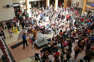 view of students at Meal or No Meal