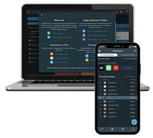 Image of CircleIn being used on a desktop and smart phone