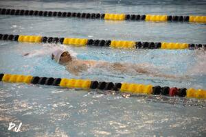 Swimming the backstroke