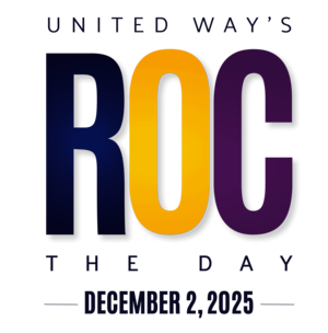 United Way's Roc the Day: December 2, 2025 Logo
