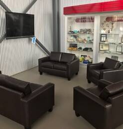 Image of furniture. Photograph of new furniture in the public safety training facility.