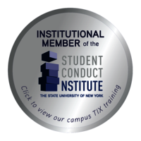 Institutional Member of SUNY's Student Conduct Institute