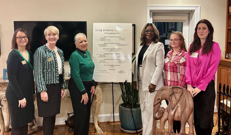 Christyn Sanagursky, Gretchen Wood, Pamela Hines, Dr. Deanna Burt-Nanna, Anna Liebel and Caitlin Sutton