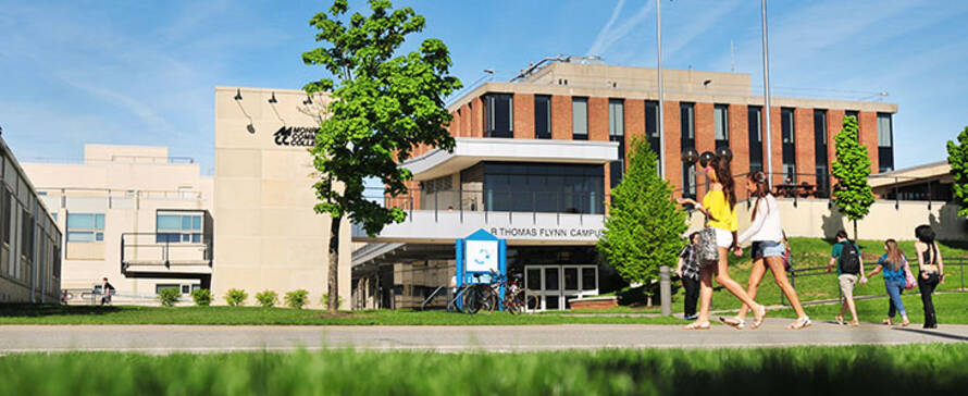 Photo of Brighton campus buildings